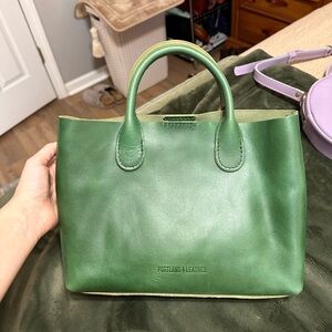 Cowboy mint raindrop Portland leather